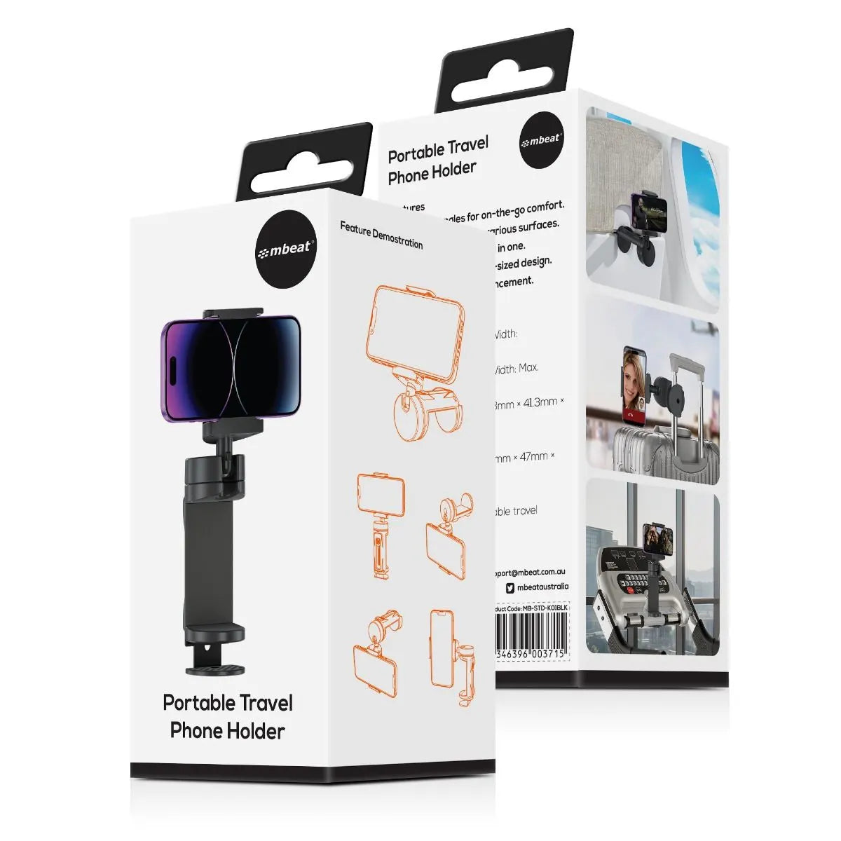 mbeat Portable Travel Phone Holder - Image 7