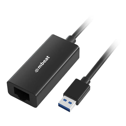 mbeat USB 3.0 Gigabit LAN Ethernet Adapter - Black - Image 2