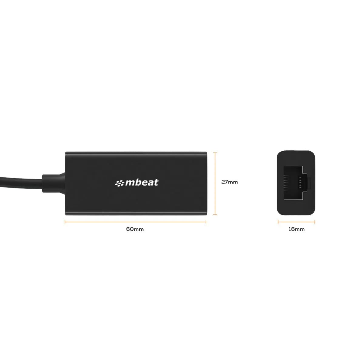 mbeat USB 3.0 Gigabit LAN Ethernet Adapter - Black - Image 7
