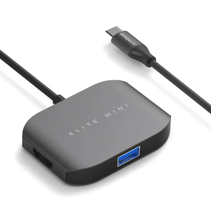 USB-C Multi-port Adapter (HDMI + USB 3.0 + USB 2.0)- Space Grey, Aluminium Design - Image 2