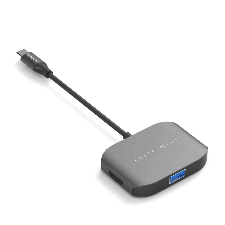 USB-C Multi-port Adapter (HDMI + USB 3.0 + USB 2.0)- Space Grey, Aluminium Design - Image 5