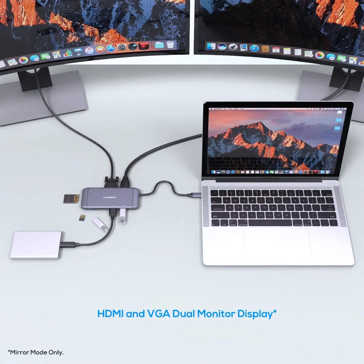 mbeat Elite X9 9-In-1 USB-C Docking Station - Image 3