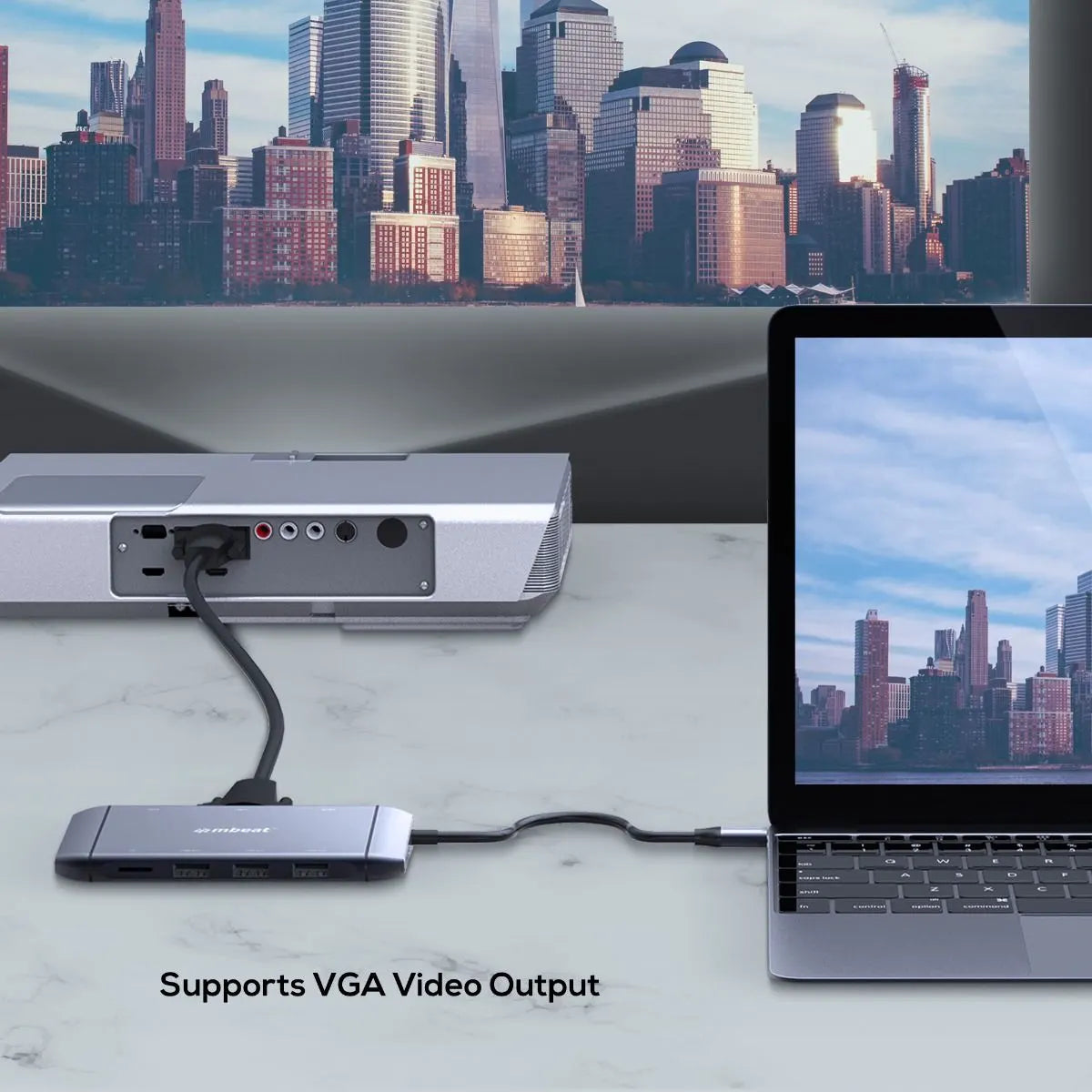 mbeat Elite X9 9-In-1 USB-C Docking Station - Image 5