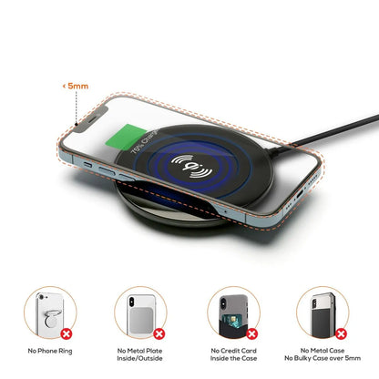 mbeat Gorilla Power 10W Qi Certified Wireless Charging Pad - Image 5