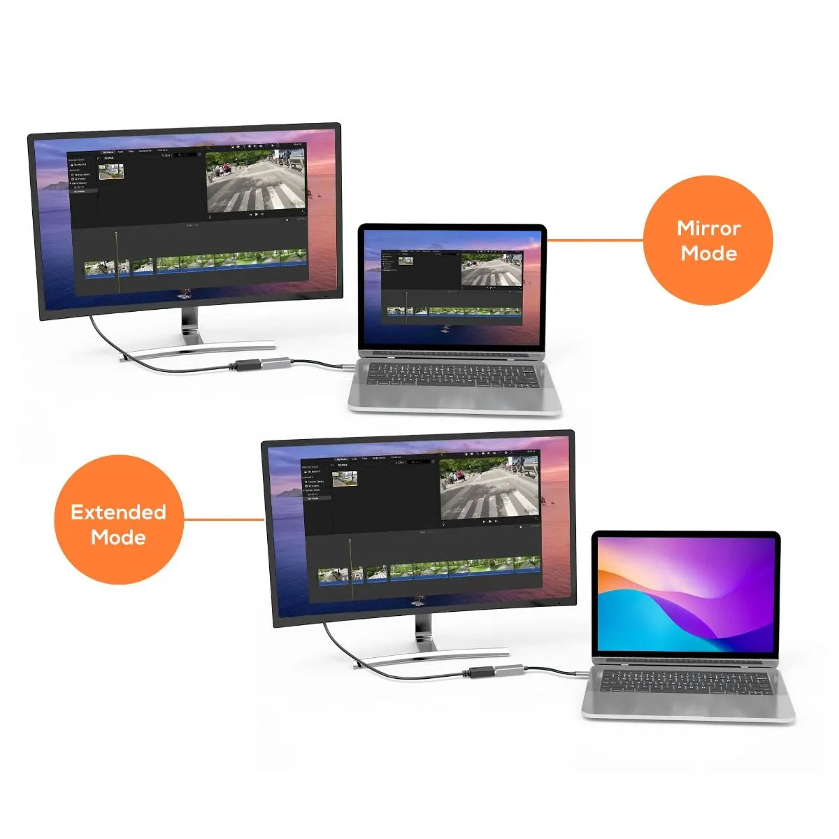 mbeat Elite USB-C to Display Port Adapter - Space Grey - Image 3