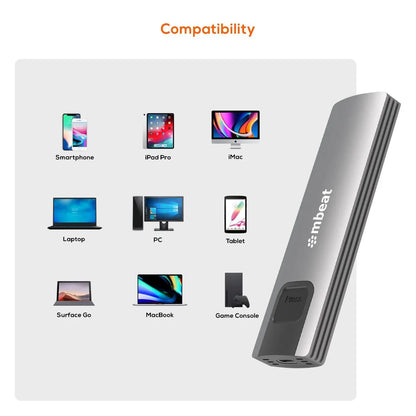 mbeat 10Gbps M.2 NVMe SATA SSD Enclosure - Image 7