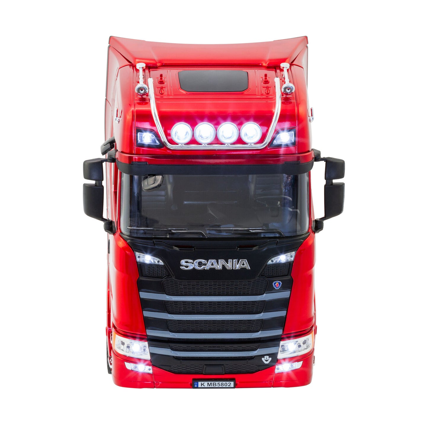 Scania Licensed Remote Control Trailer Head Truck with Lights, Sounds & Steering Adjustment - Image 2