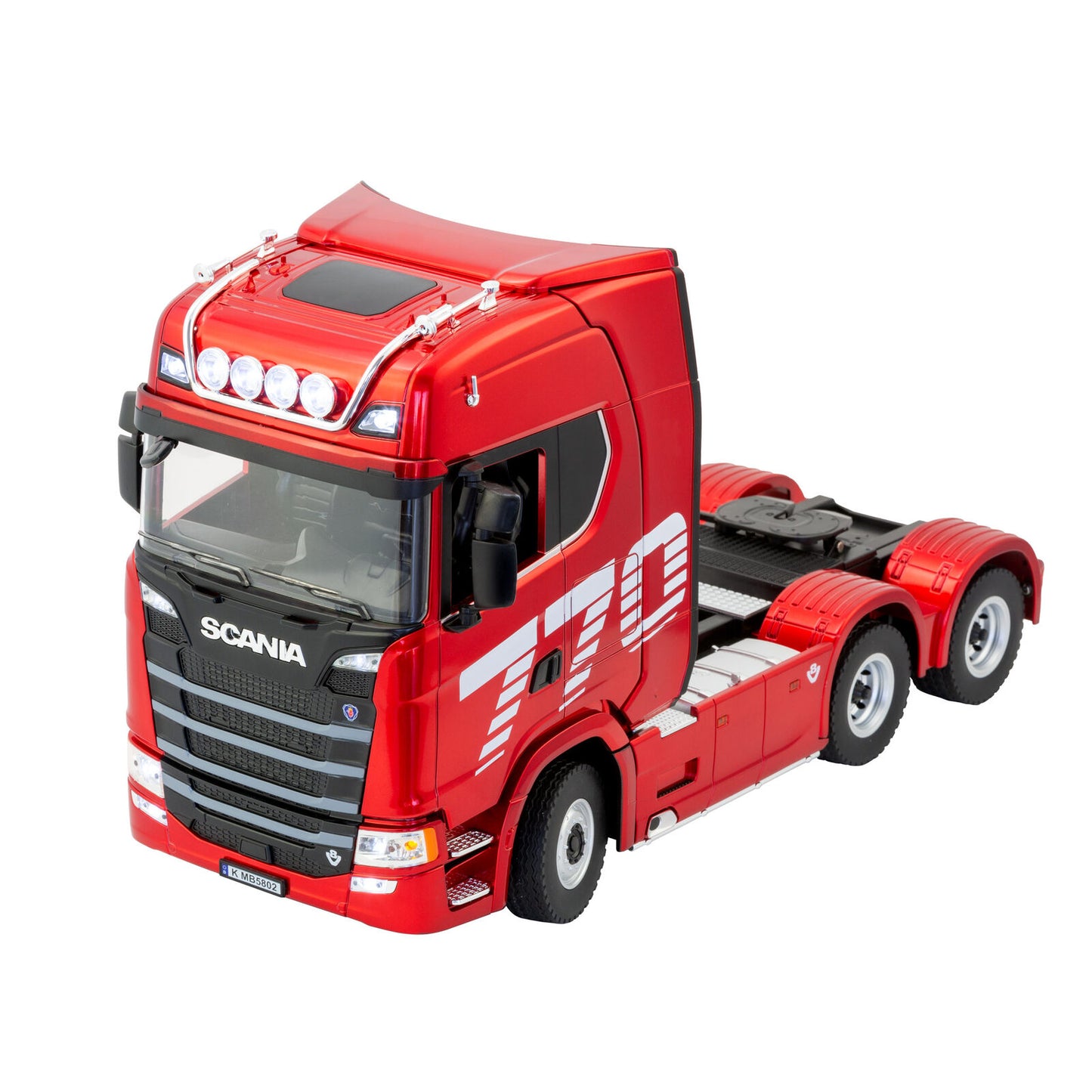 Scania Licensed Remote Control Trailer Head Truck with Lights, Sounds & Steering Adjustment - Image 6