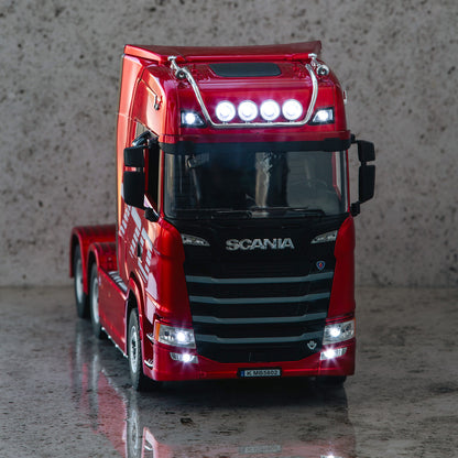 Scania Licensed Remote Control Trailer Head Truck with Lights, Sounds & Steering Adjustment - Image 7