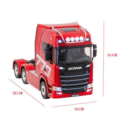Scania Licensed Remote Control Trailer Head Truck with Lights, Sounds & Steering Adjustment - Image 9