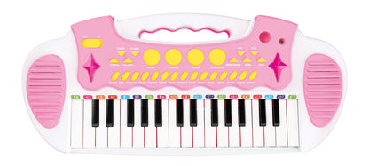Children's Electronic Keyboard with Stand (Pink) Musical Instrument Toy - Image 6