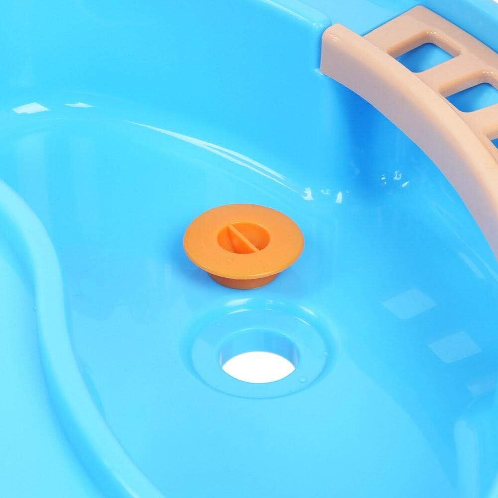 Outdoor Sand and Water Table Toy with Umbrella (28 Pcs Accessories) - Image 4