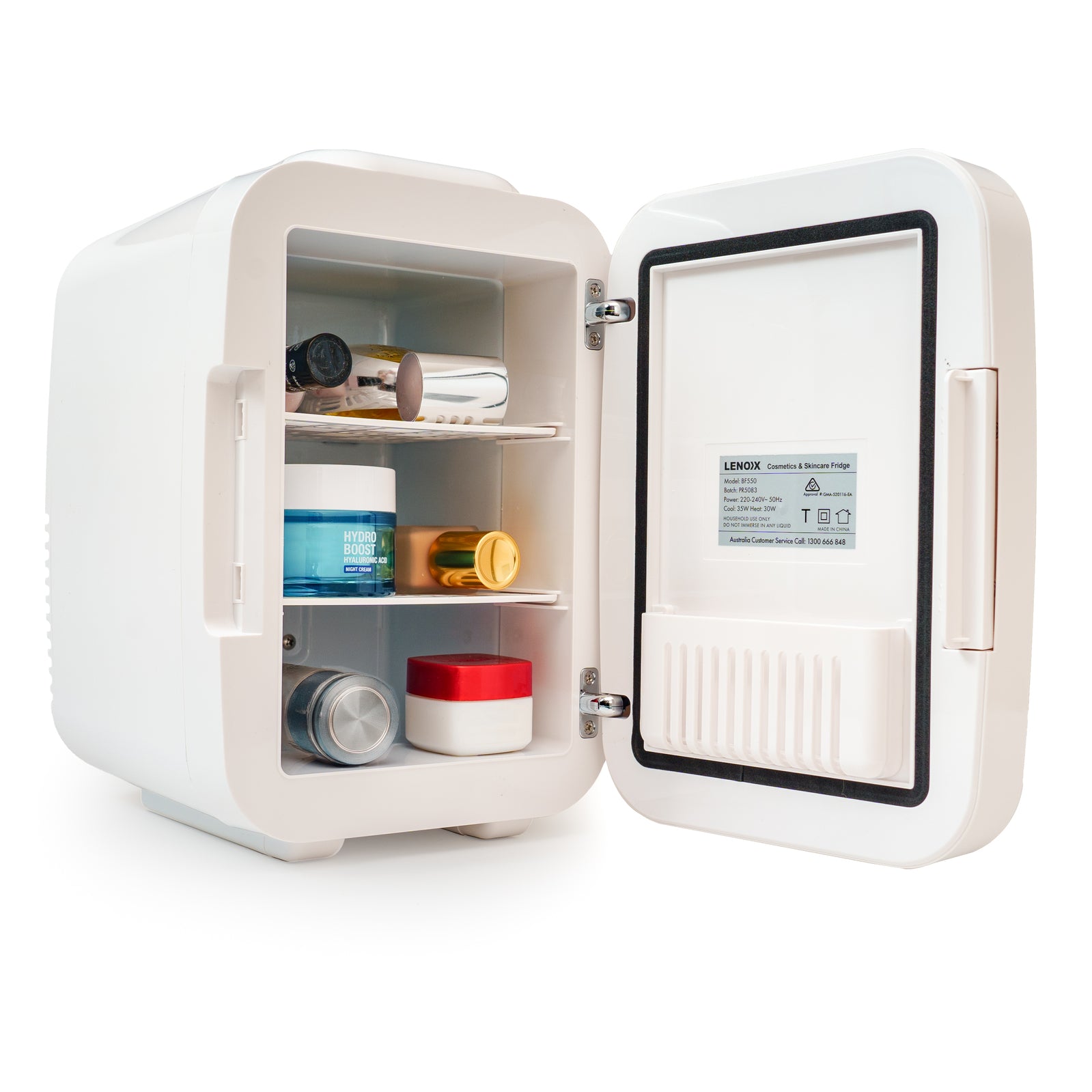 4L Cosmetics, Beauty & Skincare Fridge - White - Image 5
