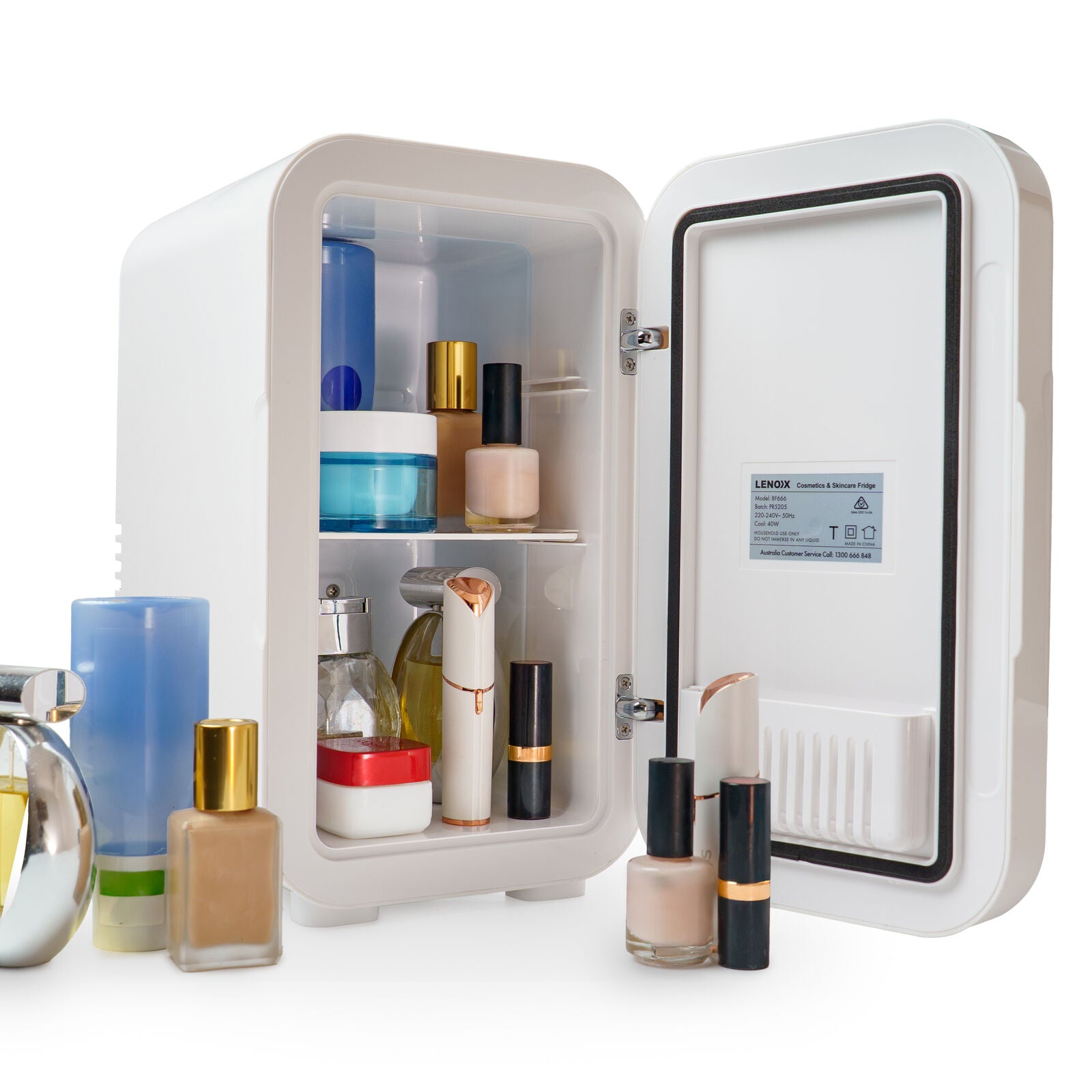 6L Touch Operated Beauty, Cosmetics & Skincare Fridge - Image 7