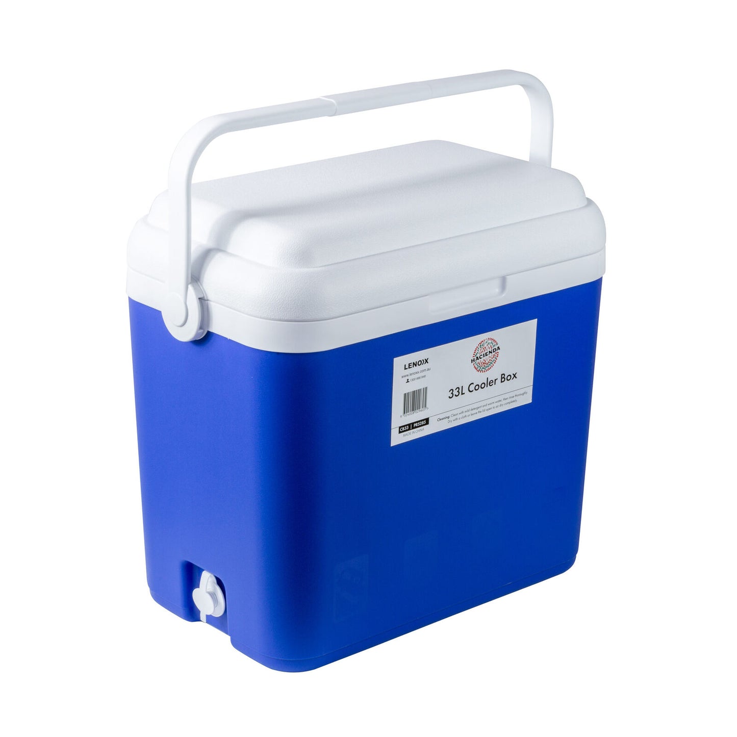 33L Portable Cooler Box Ice Chest for Picnic, Camping, Fishing, Caravan - Image 3