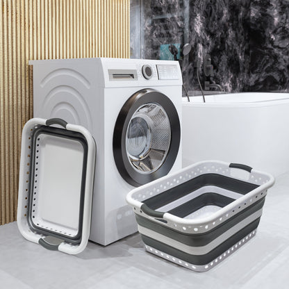 45L Space Saving  Laundry Basket,  Collapsible Hamper for Dorms, RVs, Homes & Garages - Image 5