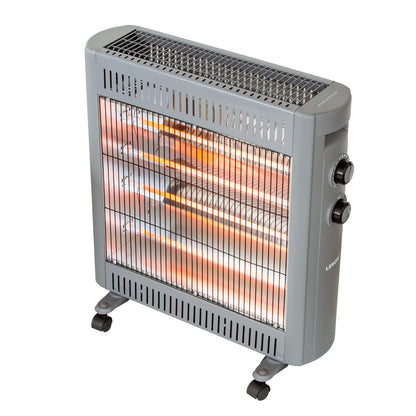 2200W Quartz Infrared Radiant Heater with Adjustable Thermostat and 2 Power Settings - Image 4