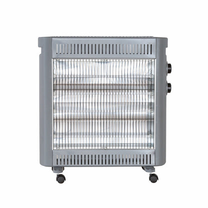 2200W Quartz Infrared Radiant Heater with Adjustable Thermostat and 2 Power Settings - Image 7