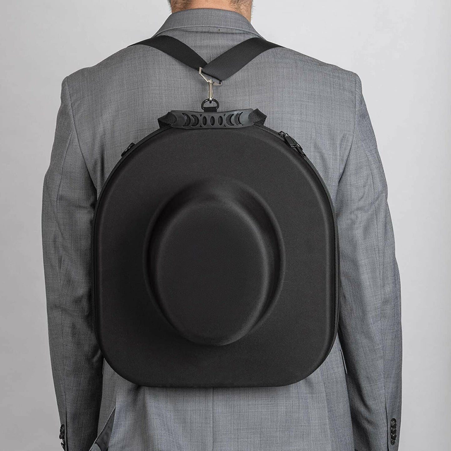 Travel Fedora Case - Universal Hat Carrier for Men & Women - Image 3