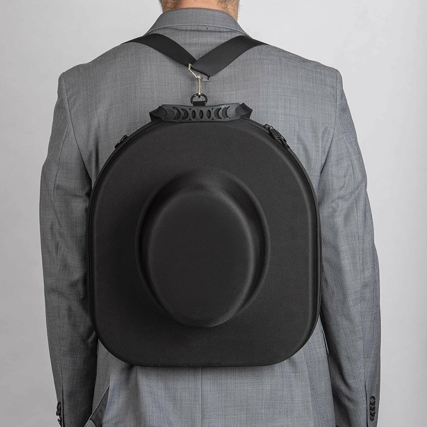 Travel Fedora Case - Universal Hat Carrier for Men & Women - Image 3