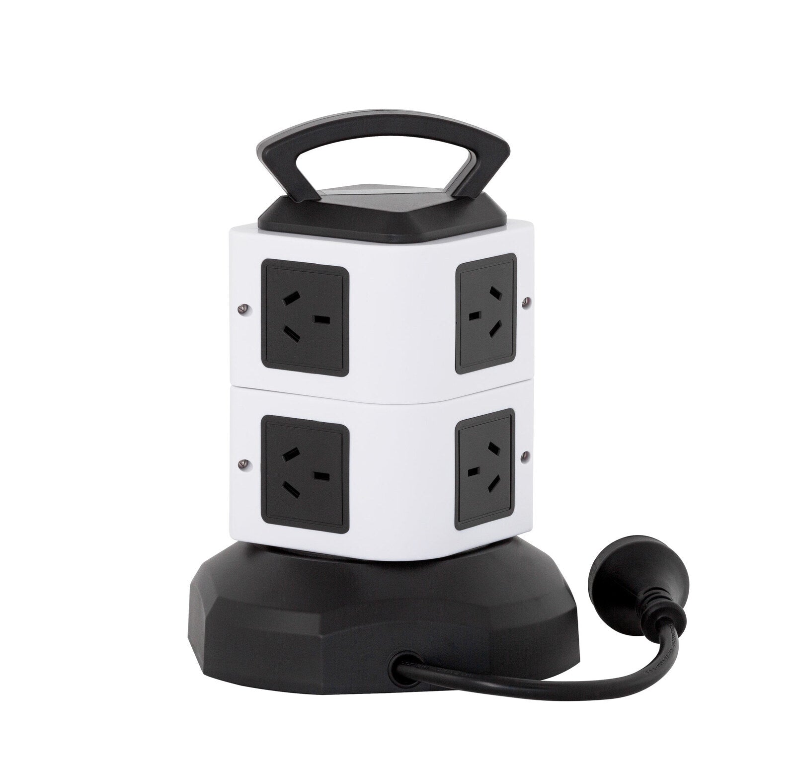 Tower Power Board with 6 Outlets + 2X USB A & 2X USB C - Image 2