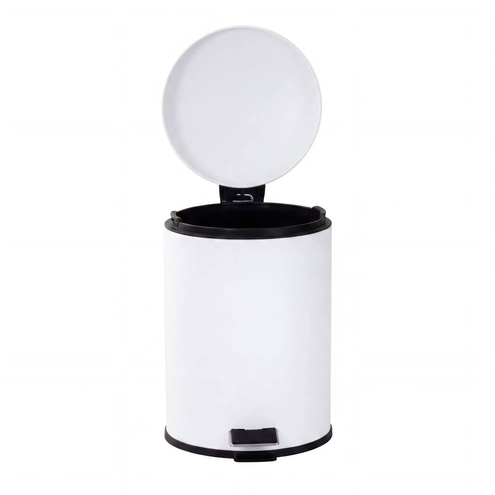 6L Compact Pedal Bin with Stainless Steel and Plastic Construction - Image 5