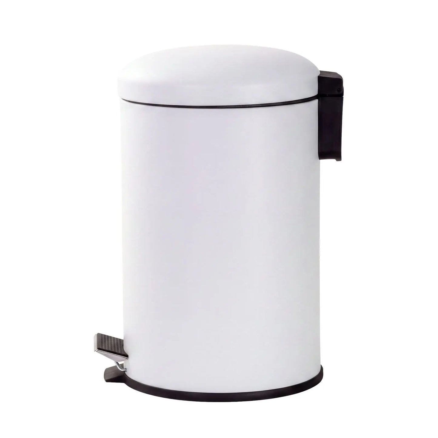 12L Pedal Bin with Stainless Steel and Plastic Construction