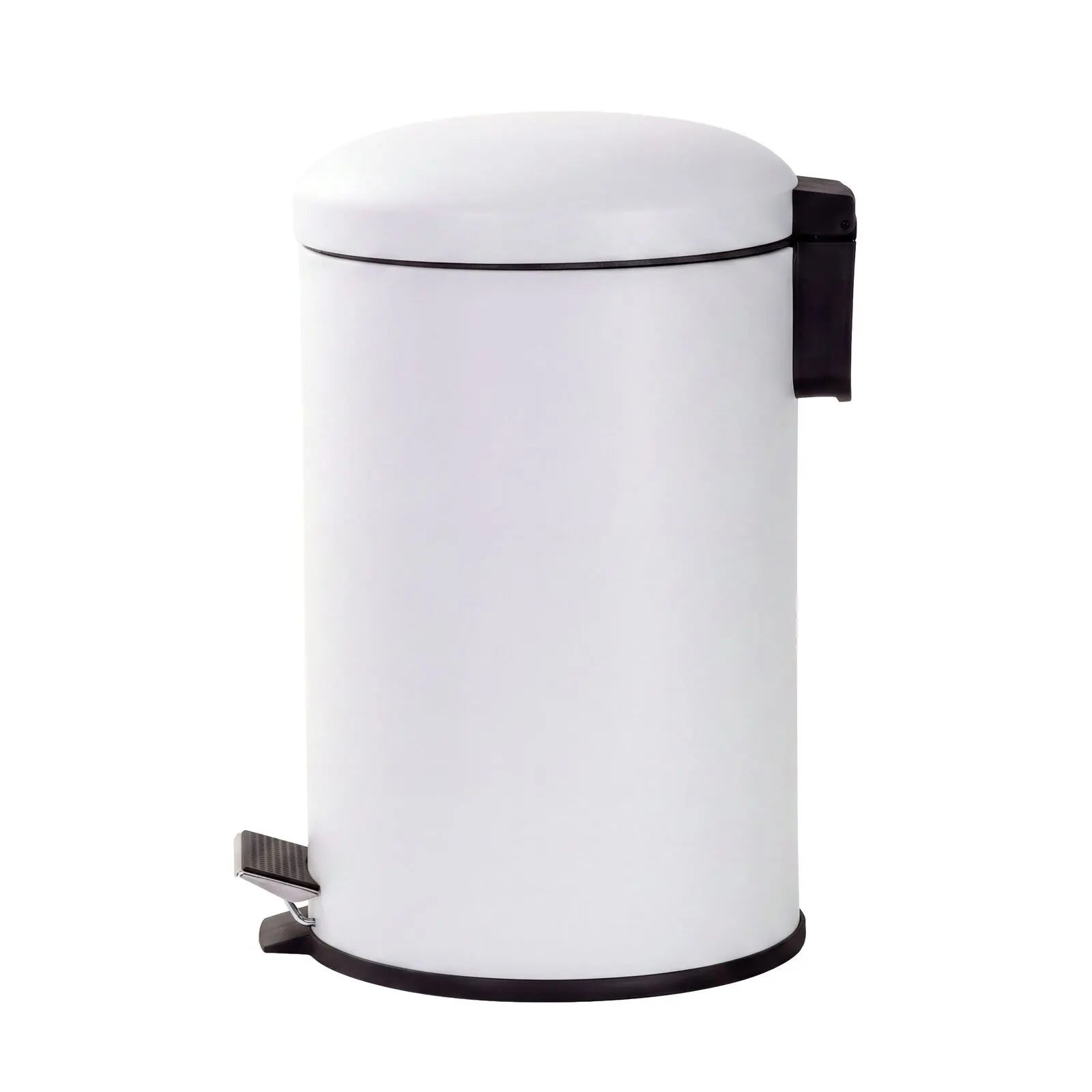 12L Pedal Bin with Stainless Steel and Plastic Construction
