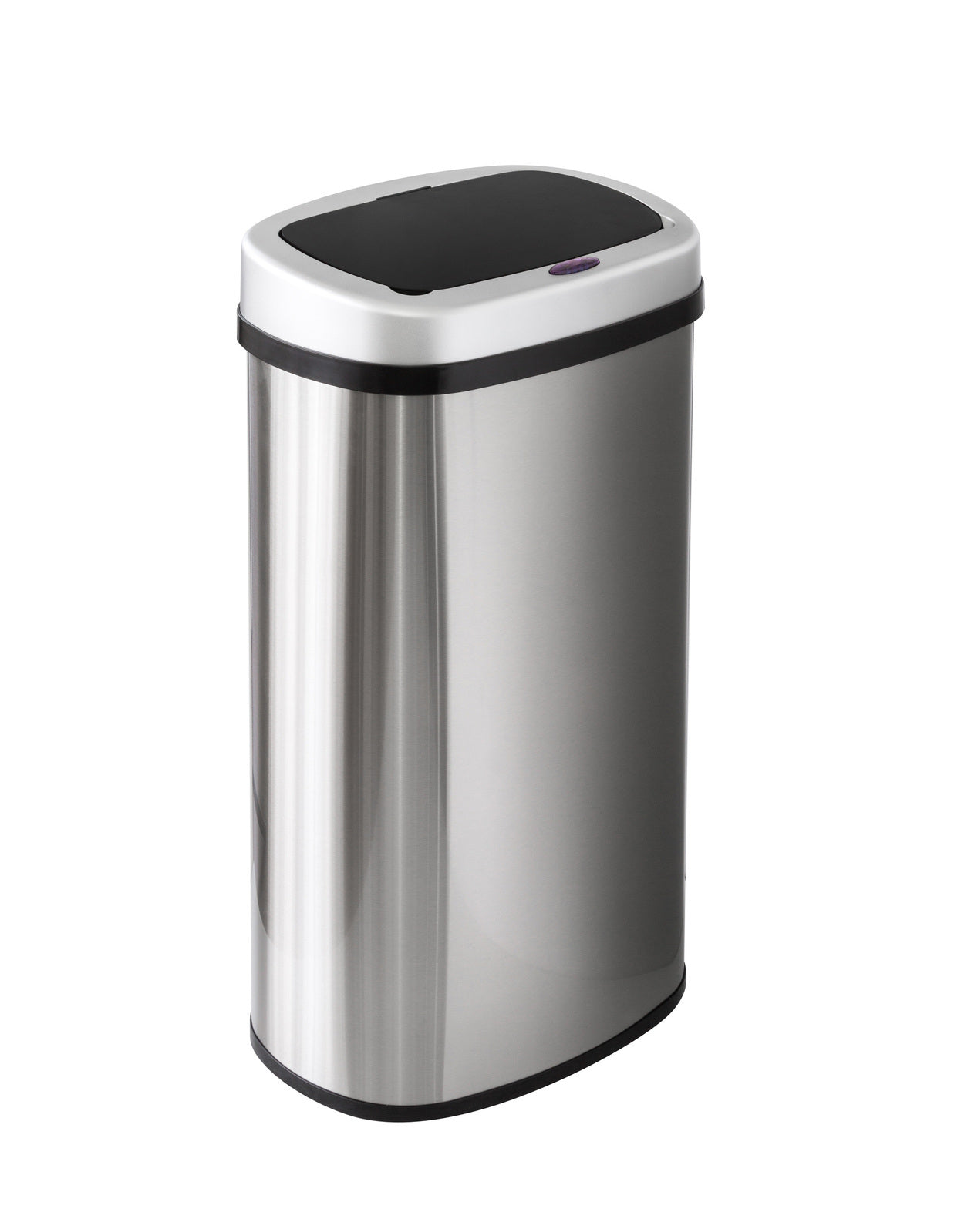 60L Stainless Steel Motion Sensor Rubbish Bin - Image 3