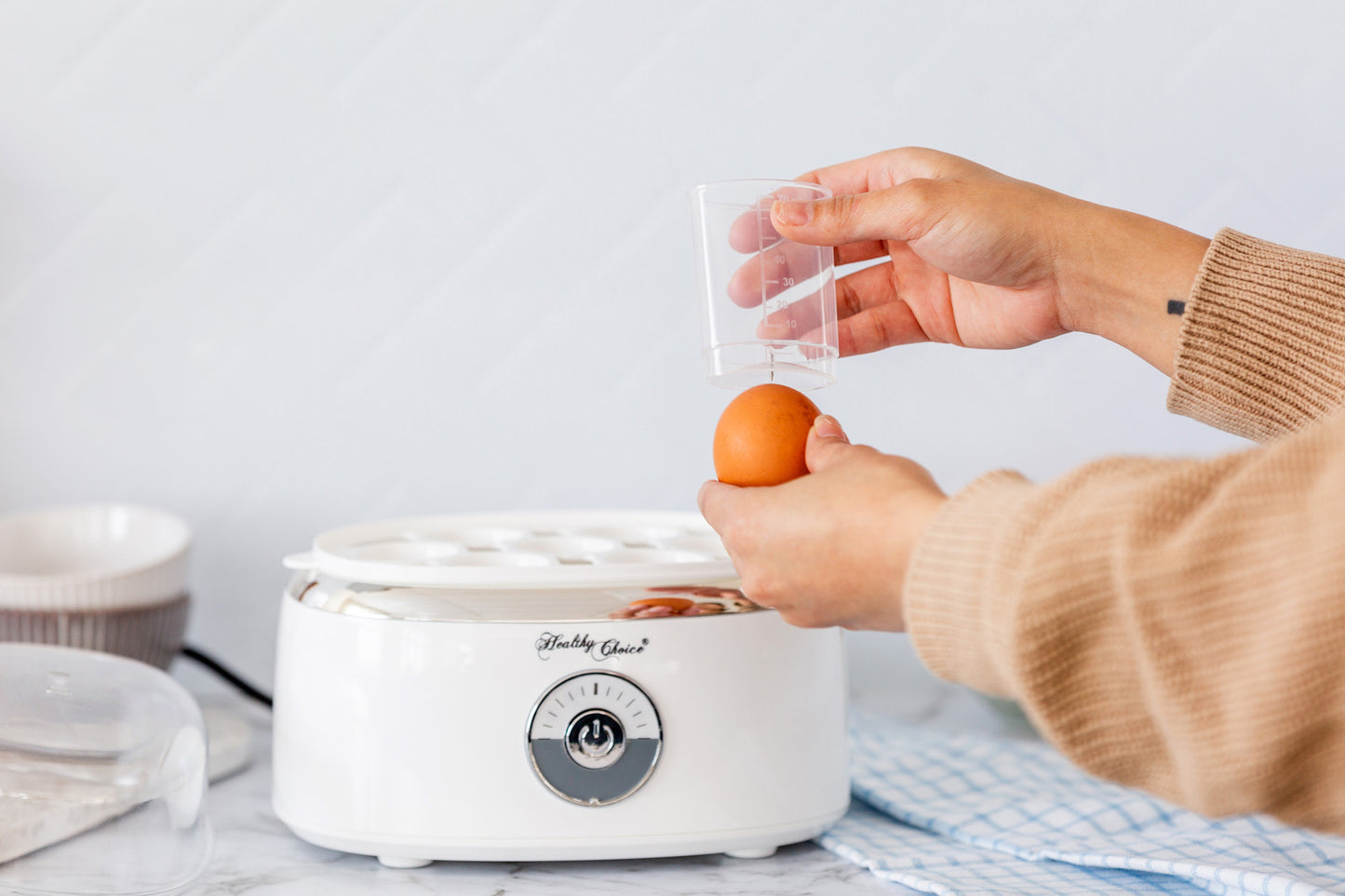 Electric Egg Steamer, Fits 7 Eggs & Cooked Perfectly - Image 6