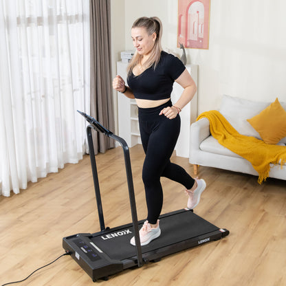 2HP 52cm Walking Pad Treadmill w/ Remote, Foldable Handrail, and Tablet Holder - Image 3