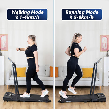 2HP 52cm Walking Pad Treadmill w/ Remote, Foldable Handrail, and Tablet Holder - Image 5