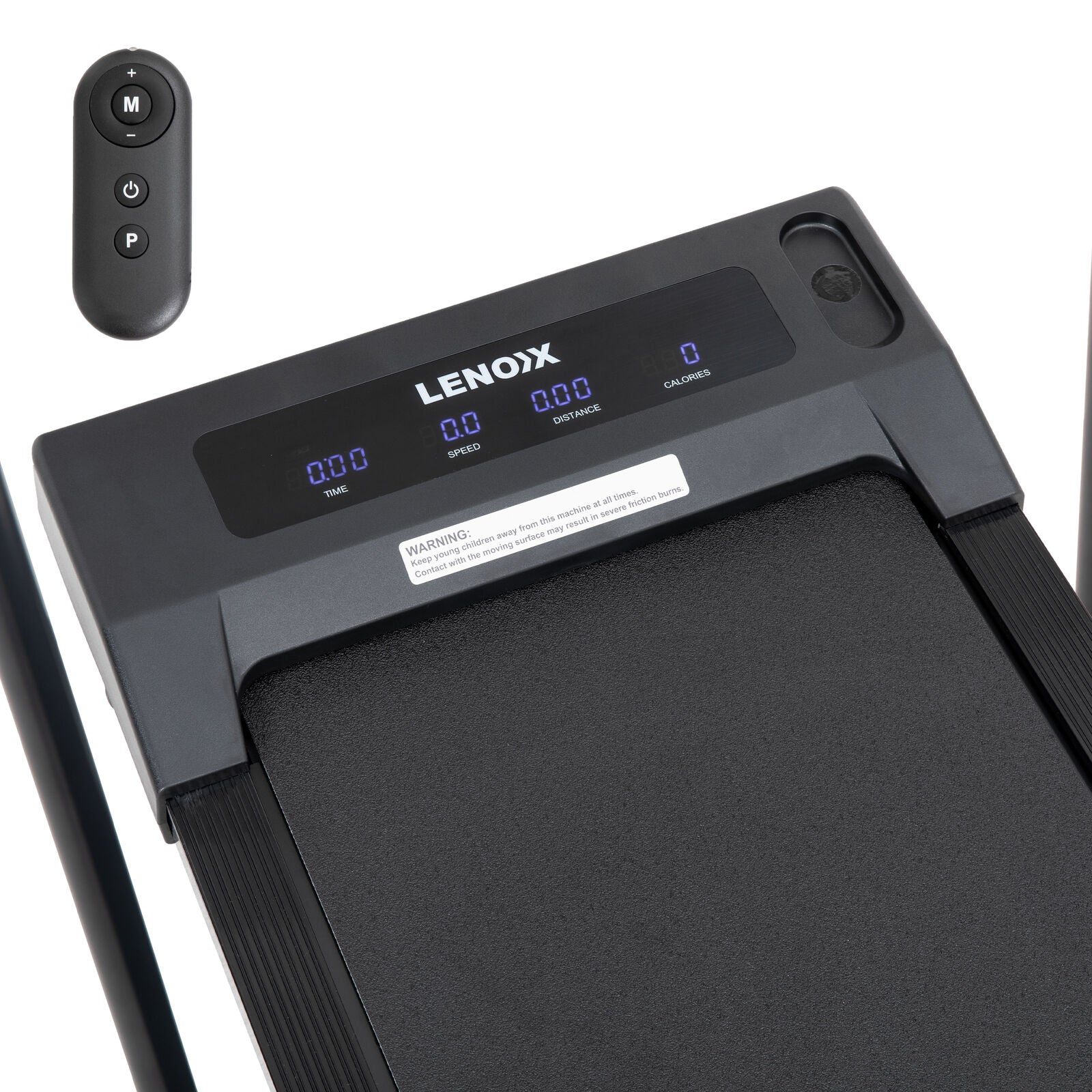 2HP 52cm Walking Pad Treadmill w/ Remote, Foldable Handrail, and Tablet Holder - Image 8