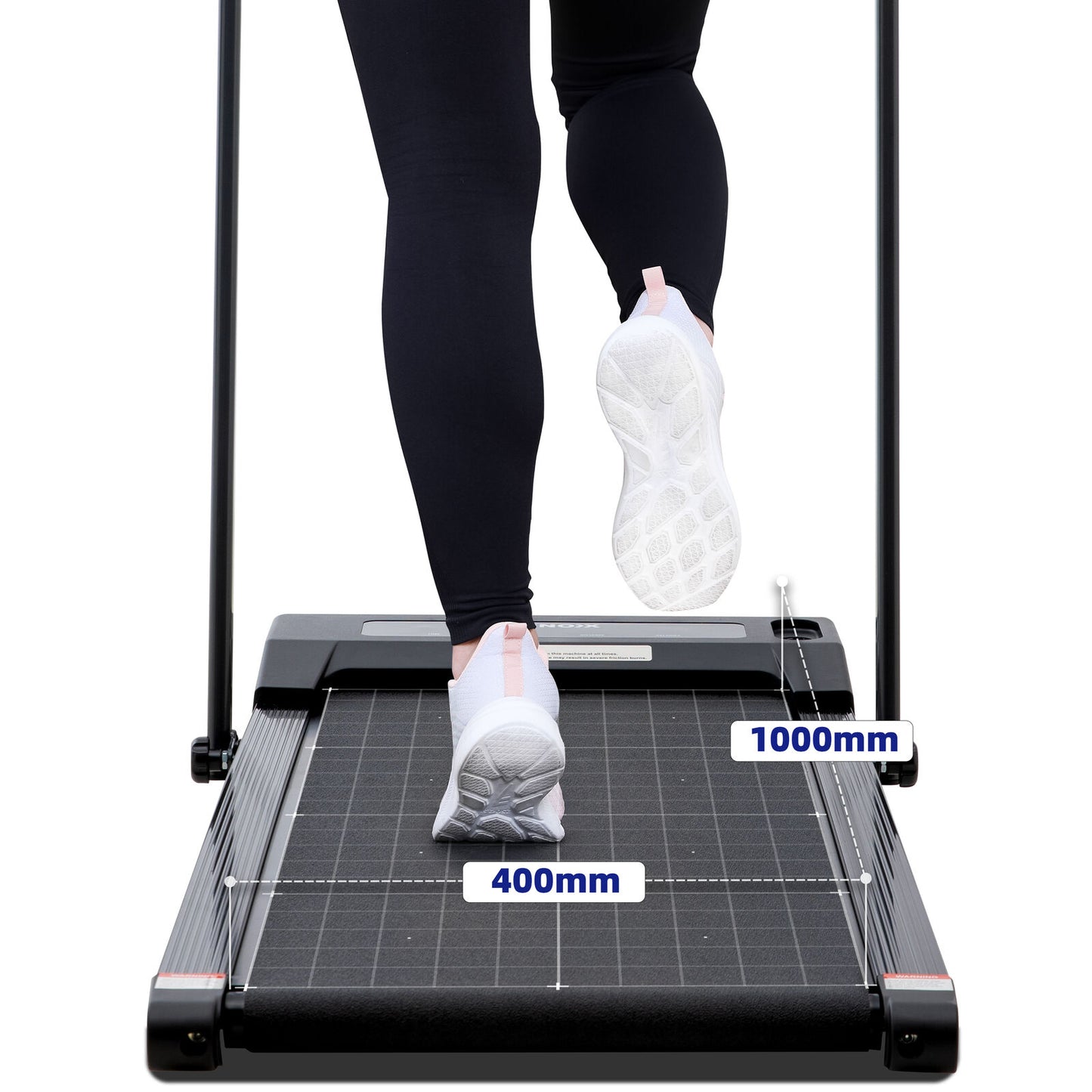 2HP 52cm Walking Pad Treadmill w/ Remote, Foldable Handrail, and Tablet Holder - Image 9