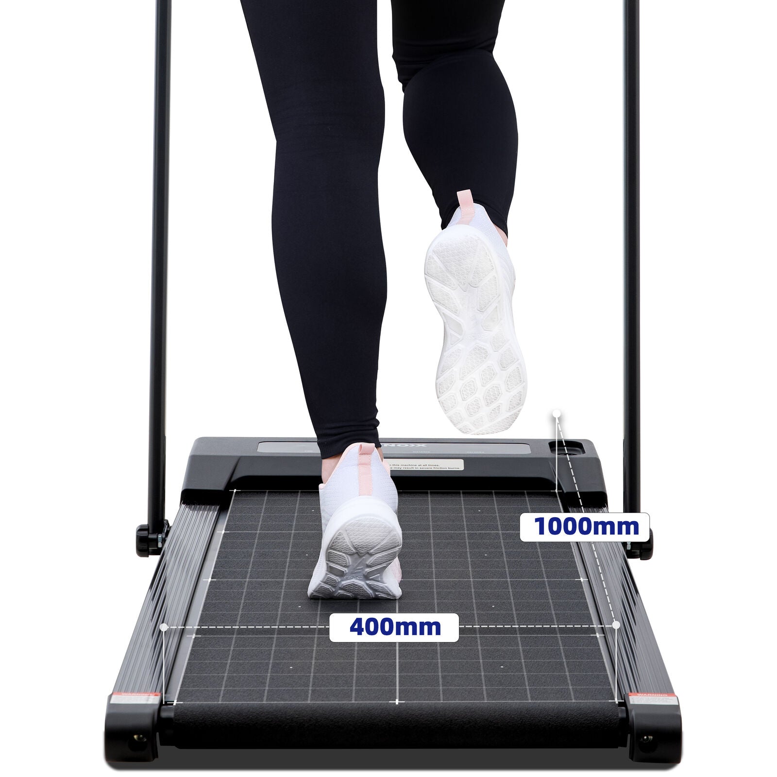 2HP 52cm Walking Pad Treadmill w/ Remote, Foldable Handrail, and Tablet Holder - Image 9
