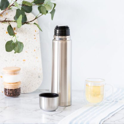 1L Stainless Steel Vacuum Flask Insulated Drink Container - Image 4
