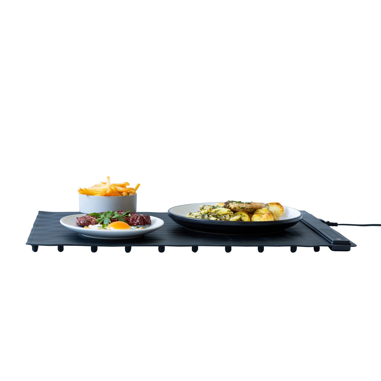 Electric Warming Mat Adjustable 3-Level Heat, Rollable & Portable Hot Plates Heat Pad - Image 3