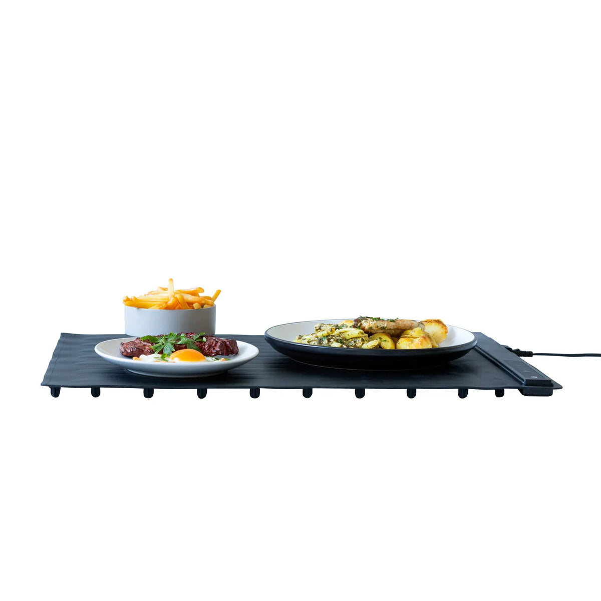 Electric Warming Mat Adjustable 3-Level Heat, Rollable & Portable Hot Plates Heat Pad - Image 3