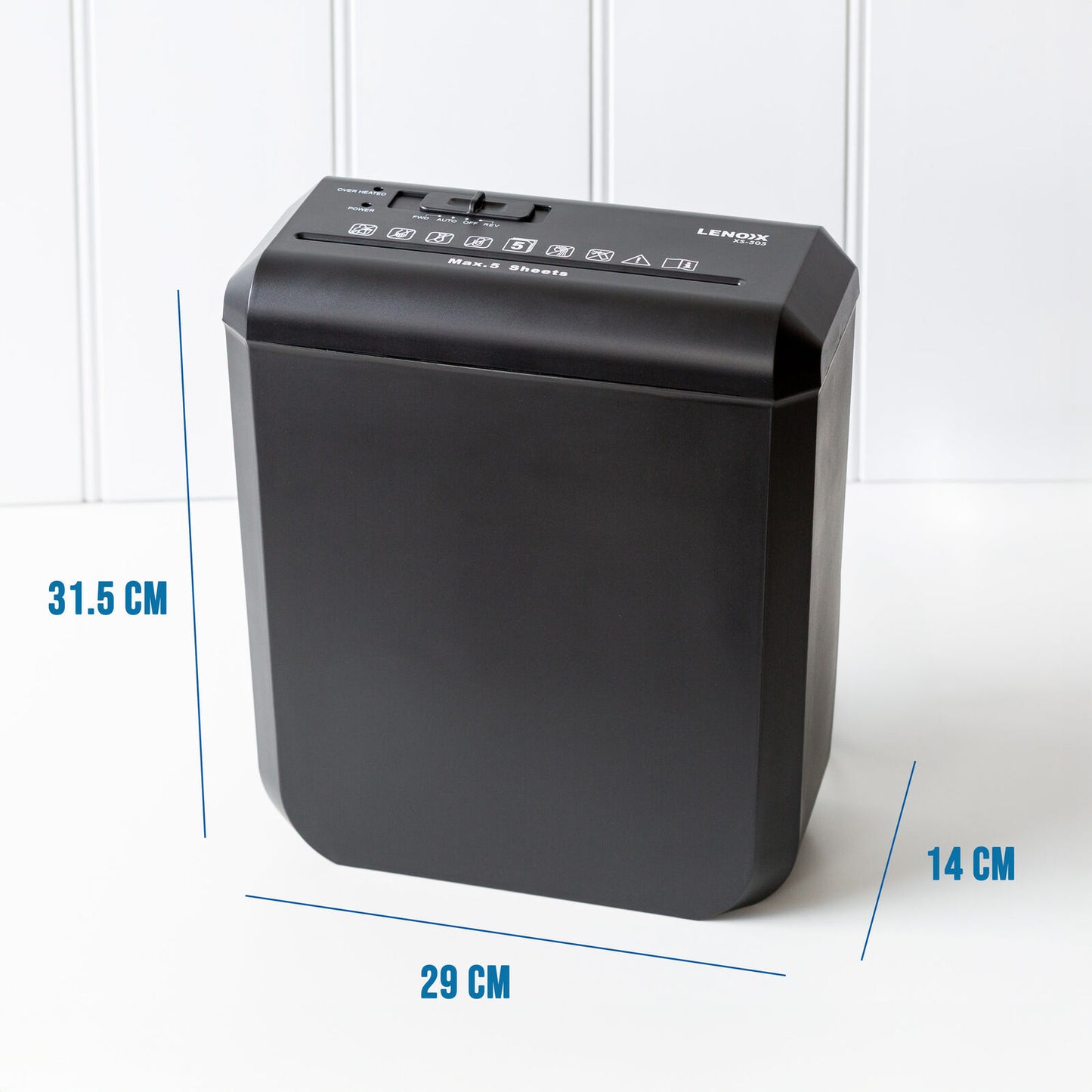 Home & Office Shredder, 5 x A4 At Once, Auto Start/Stop Function - Image 2