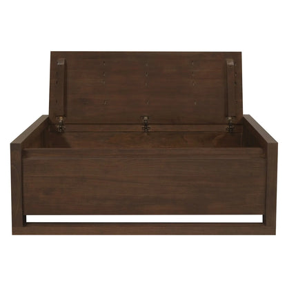Jasper Blanket Box/Storage Bench (Wanut) - Image 2