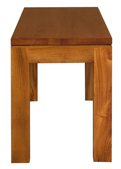 Amsterdam Solid Timber Bench 90 x 35 cm (Light Pecan) - Image 3