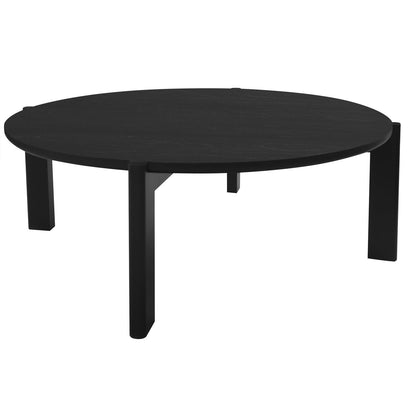 Adelle Round Coffee Table (Black) - Image 2