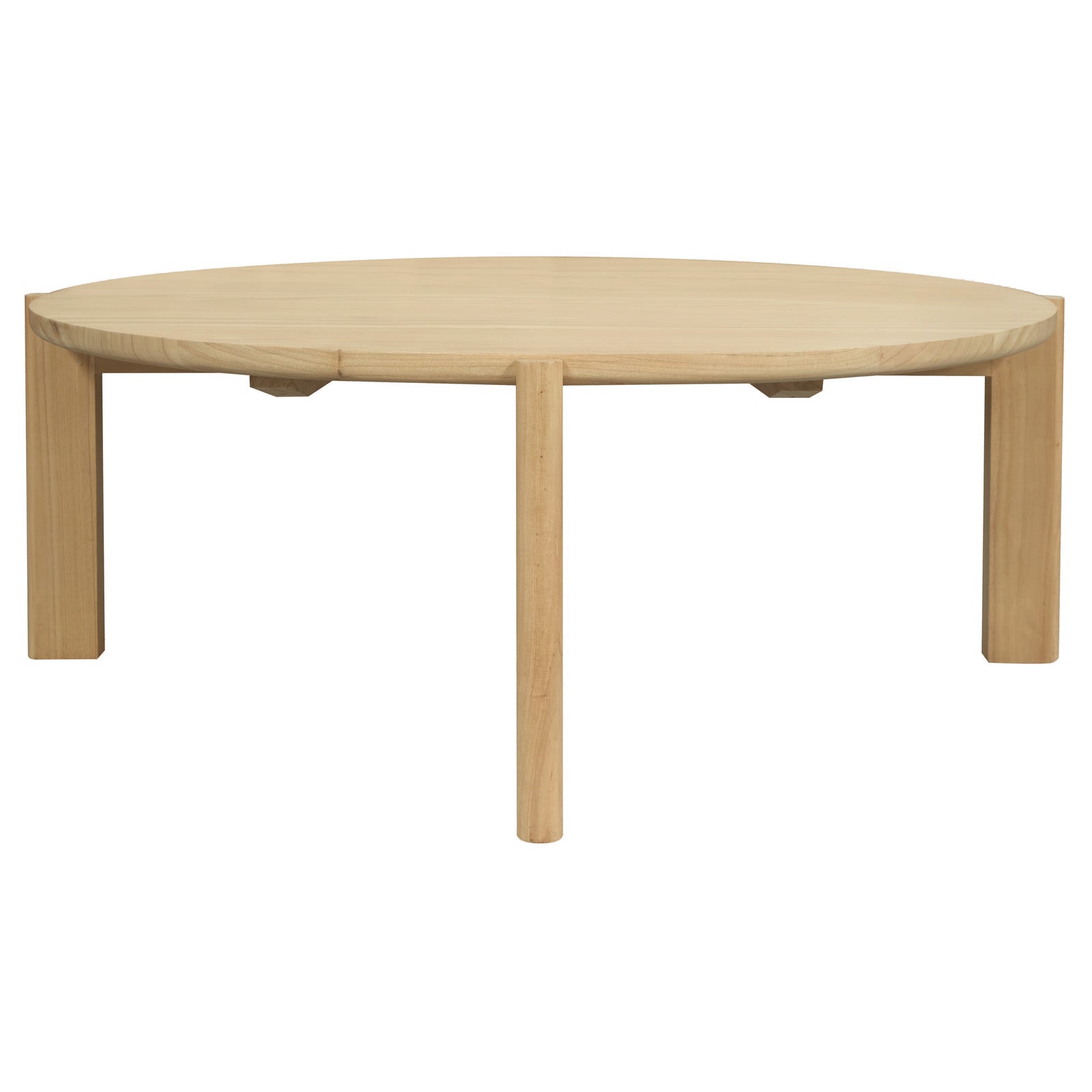Adelle Round Coffee Table (Natural) - Image 2