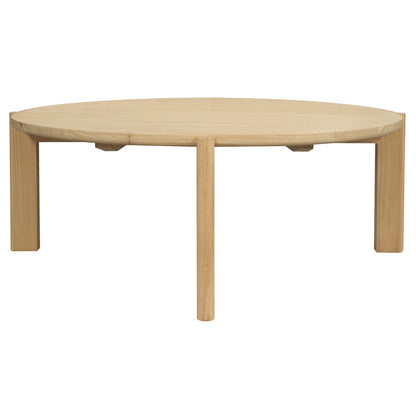 Adelle Round Coffee Table (Natural) - Image 2