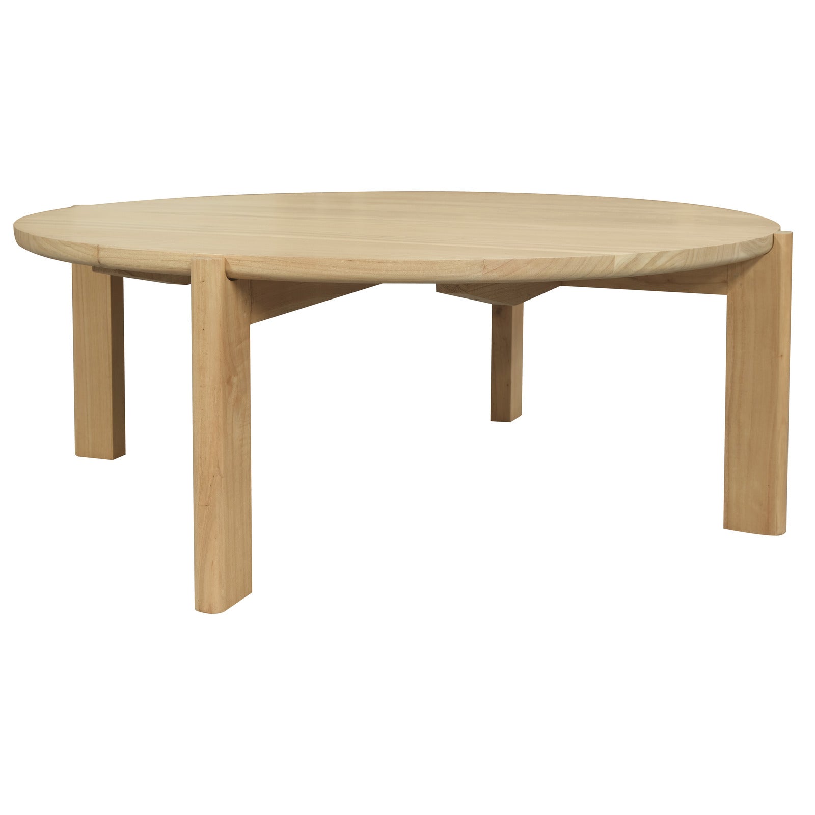 Adelle Round Coffee Table (Natural) - Image 3