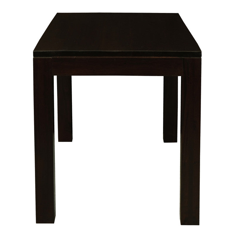 Amsterdam Solid Mahogany Timber Dining Table 120 x 70 cm (Chocolate) - Image 3