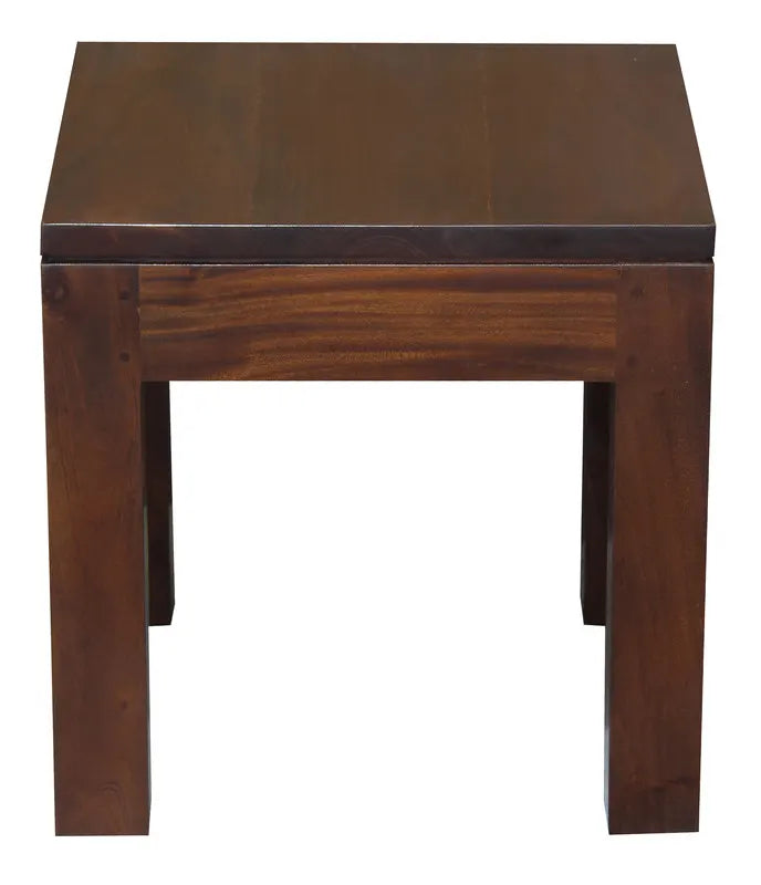 Amsterdam Solid Timber Lamp Table (Mahogany) - Image 2