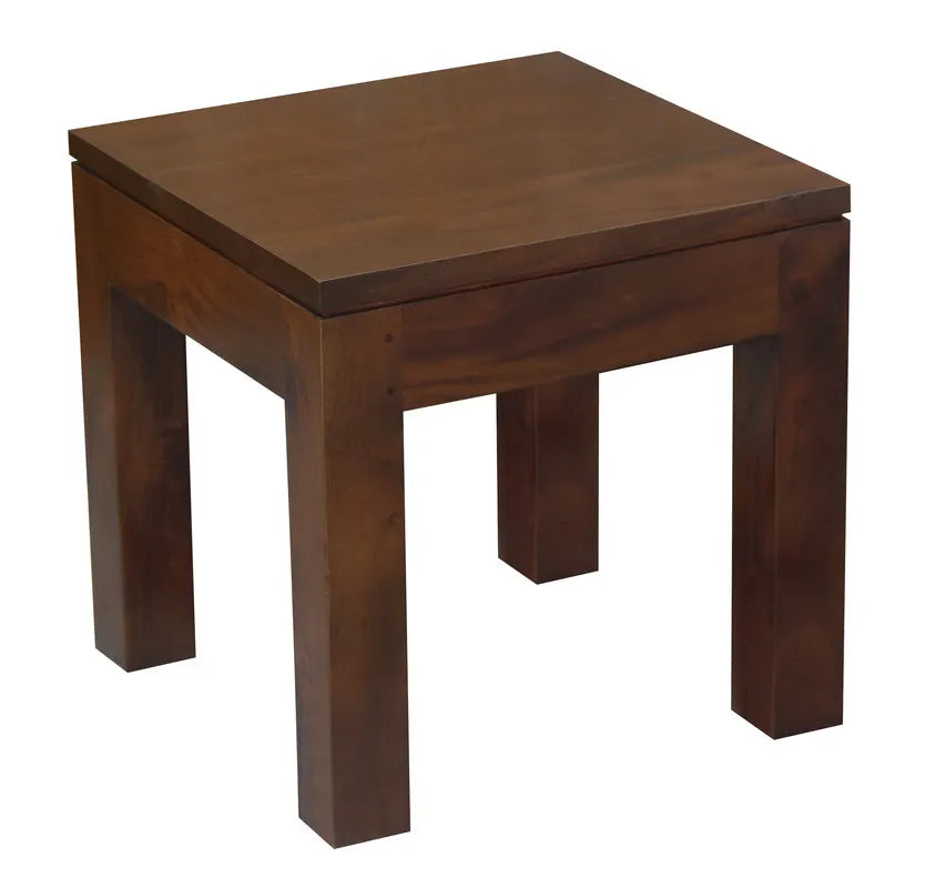 Amsterdam Solid Timber Lamp Table (Mahogany) - Image 3