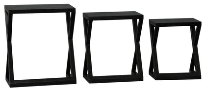 Manhattan Nest of Tables - Set of 3 (Black) - Image 6