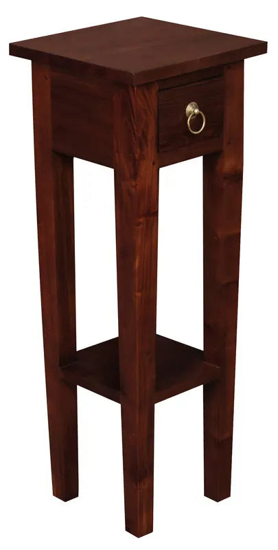 Ezra Straight Leg Plant Stand (Mahogany) - Image 2
